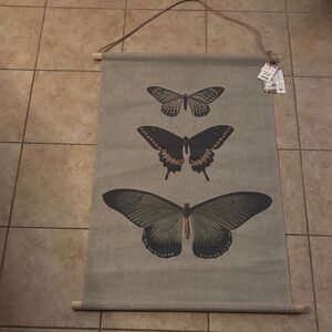 NWT Butterfly Wall Hanging Decor - 3 Butterflies
